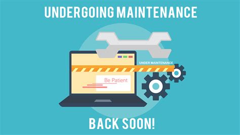 Undergoing Maintenance 